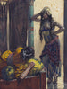 Jézabel råder Achab - James Tissot — vy av konstverket
