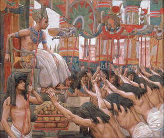 Joseph bor i Egypten - James Tissot — vy av konstverket