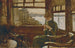 Kathleen Newtons målning i en taverna vid Thames - James Tissot — vy av konstverket