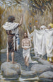 Le Baptême de Jésus - James Tissot — vy av konstverket