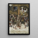 La Flagellation sur le Front - James Tissot — inramlat konstverk på väggen
