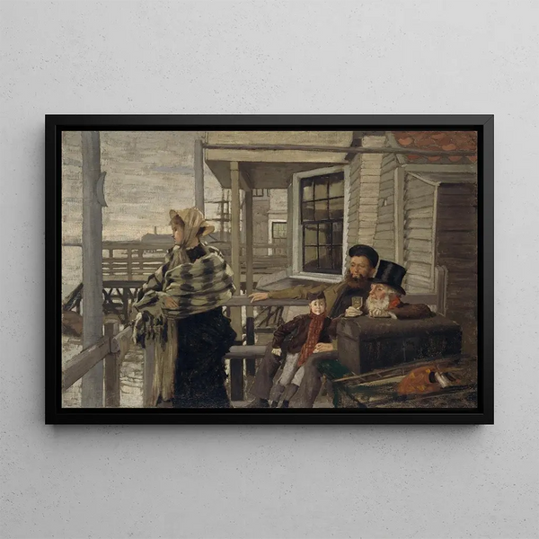 James Tissot - The Three Crows Inn Gravesend.webp