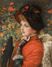 Madame Kathleen Newtons skönhetsporträtt - James Tissot — vy av konstverket