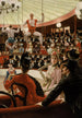 Paris-kvinnor L'Amoureuse du Cirque - James Tissot — inramlat konstverk på väggen