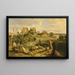 Château de Kenilworth, Warwickshire - James Ward — inramlat konstverk på väggen