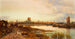 Vue de Dordrecht avec Grote Kerk - James Webb — vy av konstverket
