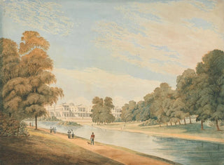 Buckingham Palace från St James Park - James Wilcox — vy av konstverket