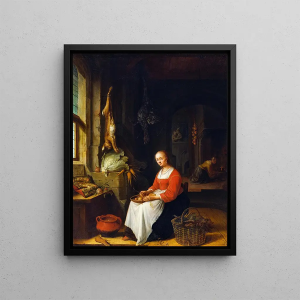Jan Adriaensz van Staveren - Kitchen Scene.webp