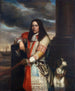 Engel de Ruyter 1648-83 Viceamiral Son till Michiel Adriaensz de Ruyter - Jan Andrea Lievens — vy av konstverket