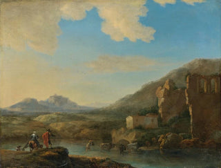 Jan Asselijn - Mountainous Landscape.webp