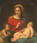 Madone - Jan Baptist Lodewijk Maes — vy av konstverket