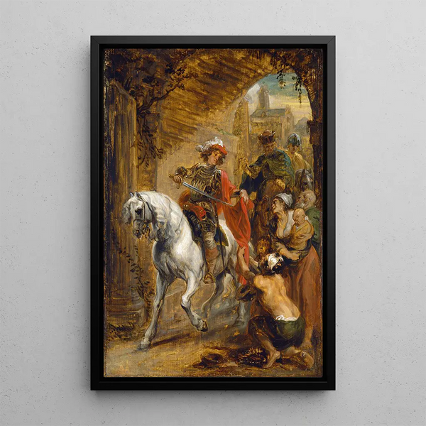 Jan Boeckhorst - Saint Martin Dividing His Cloak.webp