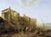 Vue de la Ripa Grande à Rome - Jan Both — vy av konstverket