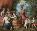 En bacchanal med Ceres, Bacchus och Venus - Jan Brueghel den yngre — vy av konstverket
