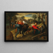 En bystrid - Jan Brueghel den Yngre — inramlat konstverk på väggen