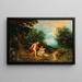 Apollon tröstar Cyparissus - Jan Brueghel den Yngre — inramlat konstverk på väggen
