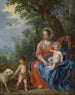 La Sainte Famille avec Jean - Jan Brueghel le Jeune — vy av konstverket