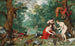Diane och hennes nymfer som fiskar - Jan Brueghel den yngre — vy av konstverket
