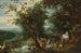 Paradis - Jan Brueghel le Jeune — vy av konstverket