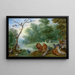 Le Paradis avec la chute de l'homme - Jan Brueghel le Jeune — inramlat konstverk på väggen