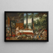 De fem sinnena: smaken - Jan Brueghel den yngre — inramlat konstverk på väggen