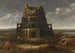 La tour de Babel - Jan Christiaensz Micker — vy av konstverket