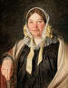 Portrait av Aleksandra Bbnowska född Belle-mère des peintres Cybulska - Jan Chrucki — vy av konstverket