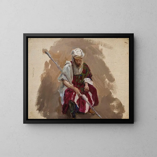 Jan Cigliski - Maryino  Portrait in African costume.webp