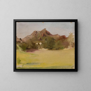 Jan Cigliski - Mountain landscape From the journey to India.webp
