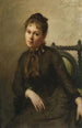 Portrait av Helena Piltz född Rymowicz - Jan Cybis — vy av konstverket