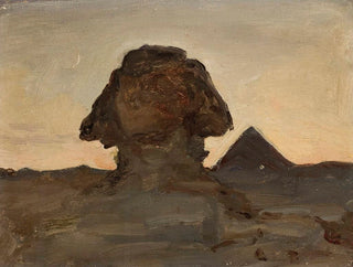 Jan Cigliski - Sphinx by the moonlight From the journey to Egypt.webp