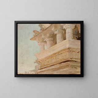 Jan Cigliski - Temple in Udaipur From the journey to India.webp