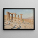 Temple d'Apollon et mont Parnasse à Corinthe av Jan Cybis — inramlat konstverk på väggen