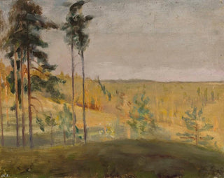 Terioki, Finland - Jan Cybis — vy av konstverket