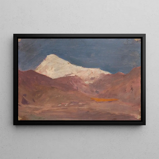 Jan Cigliski - The Caucasus Mount Kazbek.webp