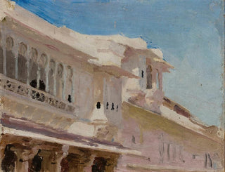 Jan Cigliski - Udaipur  houses From the journey to India.webp