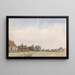Vue sur Schiermonnikoog - Jan Daniël Cornelis Carel Willem baron de Constant Rebecque — inramlat konstverk på väggen