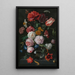 stilleben med blommor i en glasvas - Jan Davidsz de Heem — vy av konstverket