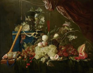 Jan Davidsz de Heem - Sumptuous Fruit Still Life with Jewellery Box.webp