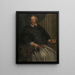 Aubertus van Eede, biskop av Antwerpen - Jan Erasmus Quellinus — inramlat konstverk på väggen