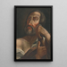 Saint Jacques le Mineur - Jan Fignowski — inramlat konstverk på väggen