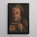 Saint Matthieu - Jan Fignowski — inramlat konstverk på väggen