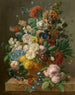Blommor i en vas - Jan Frans Eliaerts — vy av konstverket