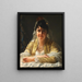 La belle femme espagnole - Jan Frederik Pieter Portielje — inramlat konstverk på väggen