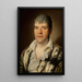 Porträtt av Antoni Lesznowski 1769-1820 - Jan Gadyz — inramlat konstverk på väggen