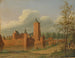 Château de Batestein nära Vianen - Jan Jacob Teyler van Hall — vy av konstverket