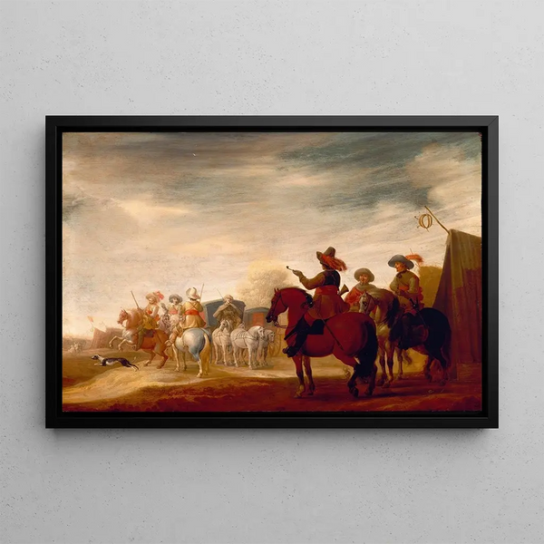 Jan Jacobsz van der Stoffe - Military Camp.webp