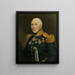Gijsbertus Martinus Cort Heyligers 1770-1849 Generalmajor i infanteriet - Jan Kieft — inramlat konstverk på väggen
