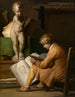 En ung konstnär - Jan Lievens — vy av konstverket