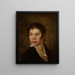Portrait av Edward Jan Römer 1806-1878 - Jan Rustem — inramlat konstverk på väggen